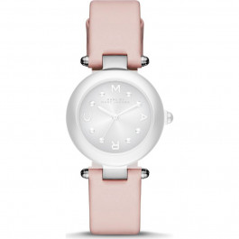 Uhrenarmband Marc by Marc Jacobs MJ1412 Leder Rosa 14mm