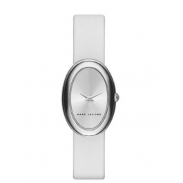 Uhrenarmband Marc by Marc Jacobs MJ1453 Leder Weiss 12.8mm