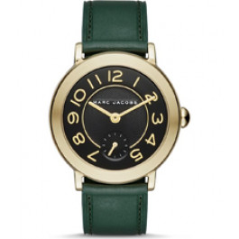 Uhrenarmband Marc by Marc Jacobs MJ1469 Leder Grün 18mm