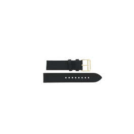 Uhrenarmband Marc by Marc Jacobs MJ1615 Leder Schwarz 18mm