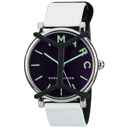 Uhrenarmband Marc by Marc Jacobs MJ1645 Silikon Weiss 18mm