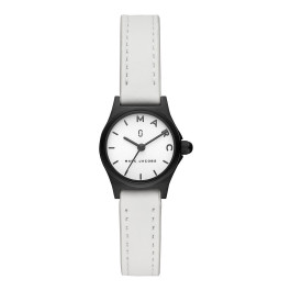 Uhrenarmband Marc by Marc Jacobs MJ1656 Leder Weiss 10mm