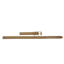 Uhrenarmband Michael Kors MK2347 Leder Beige 12mm