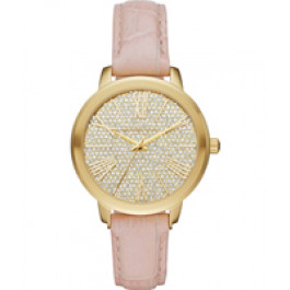 Uhrenarmband Michael Kors MK2480 Leder Rosa 16mm