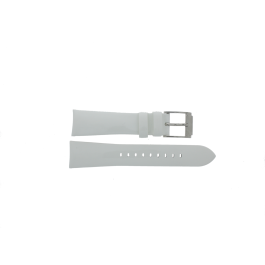 Uhrenarmband Michael Kors MK2482 Leder Weiss 22mm