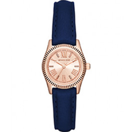 Uhrenarmband Michael Kors MK2539 Leder Blau 14mm