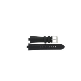 Uhrenarmband Michael Kors MK2601 Leder Schwarz 22mm