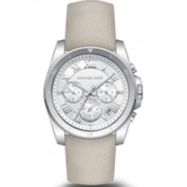 Uhrenarmband Michael Kors MK2633 Leder Beige 22mm