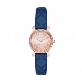 Uhrenarmband Michael Kors MK2696 Leder Blau 14mm