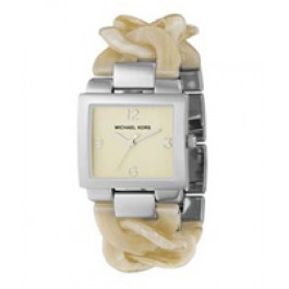 Uhrenarmband Michael Kors MK4108 Kunststoff Beige 24mm