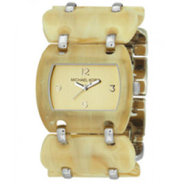 Uhrenarmband Michael Kors MK4142 Kunststoff Beige 37mm