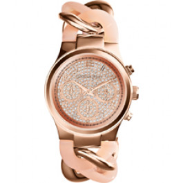 Uhrenarmband Michael Kors MK4283 Stahl Rosé 24mm