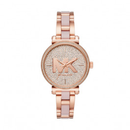 Uhrenarmband Michael Kors MK4336 Stahl Rosé 14mm