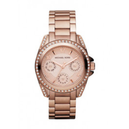 Uhrenarmband Michael Kors MK5613 Stahl Rosé 16mm