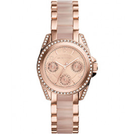 Uhrenarmband Michael Kors MK6175 Stahl Rosé 16mm