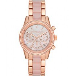 Uhrenarmband Michael Kors MK6769 Rostfreier Stahl Rosé 18mm