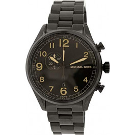 Uhrenarmband Michael Kors MK7067 Stahl Schwarz 22mm