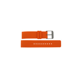 Uhrenarmband Michael Kors MK8411 Silikon Orange 22mm