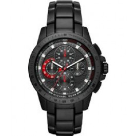 Uhrenarmband Michael Kors MK8529 Stahl Schwarz 22mm