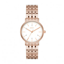 DKNY Uhrenarmband NY2504 Metall Rosé 18mm