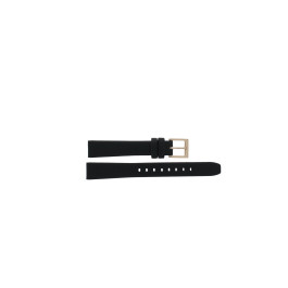 Uhrenarmband DKNY NY2641 Leder Schwarz 14mm