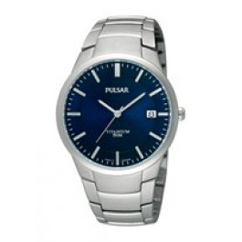 Uhrenarmband Pulsar VJ42-X021 / PS9009X1 / PS9011X1 / PS9013X1 / PH280X Titan Grau 14mm