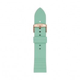 Uhrenarmband Fossil S221351 Silikon Grün 22mm