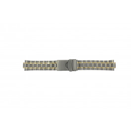 Seiko Uhrenarmband 5M43-0C00 / SKJ084P1 / 4450LG  Titan Silber 20mm