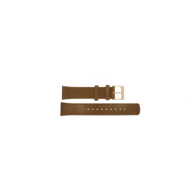 Uhrenarmband Skagen SKW2395 Leder Braun 18mm