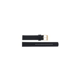 Uhrenarmband Skagen SKW2608 Leder Schwarz 14mm