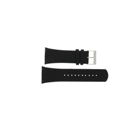 Uhrenarmband Skagen SKW6070 / HAVENE Leder Schwarz 30mm