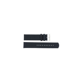 Uhrenarmband Skagen SKW6356 Leder Blau 20mm