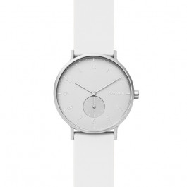 Uhrenarmband Skagen SKW6520	 Silikon Weiss 20mm