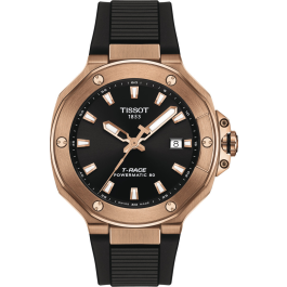 Uhrenarmband Tissot T1418073705100A Kautschuk Schwarz