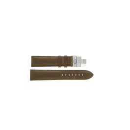 Uhrenarmband Tissot QUADRATO GENT / T600021061 / T0055101626700A Leder Braun 20mm