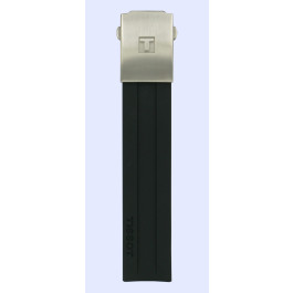 Uhrenarmband Tissot T603032409 Kautschuk Schwarz