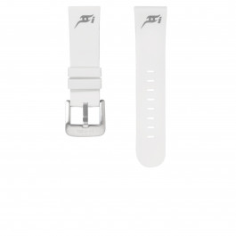TW Steel Uhrenarmband TWB428 Silikon Weiss 22mm