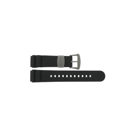 Uhrenarmband Seiko SNE441P1 / V157-0BT0 / R035011N0 Kautschuk Schwarz 20mm