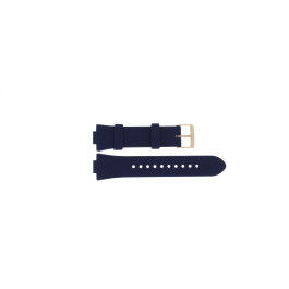Uhrenarmband Guess W0149L5 Silikon Blau 11mm