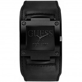 Uhrenarmband Guess W0418G3 / W1166G2 Leder Schwarz 19mm