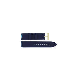 Uhrenarmband Guess W0616L2 / Sunrise Silikon Blau 20mm