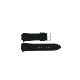 Uhrenarmband Guess W0674G3 / Force Kautschuk Schwarz 19mm