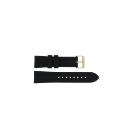 Uhrenarmband Guess W0798G3 / Jet Men s Sport Kautschuk Schwarz 22mm