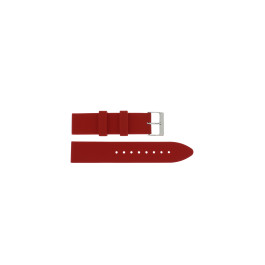 Uhrenarmband Guess W0911L9 / G-Twist Kautschuk Rot 20mm