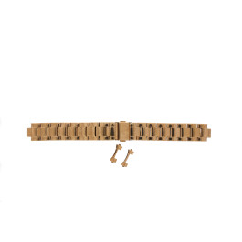 Uhrenarmband Guess W0987L3 Stahl Rosé 16mm