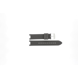 Uhrenarmband GC watches Y16006L5 Kautschuk Grau 9mm