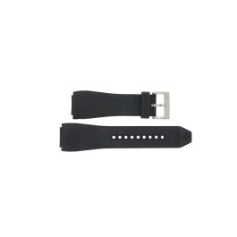Uhrenarmband Zodiac ZO8505 / ZO8506 Kautschuk Schwarz 28mm