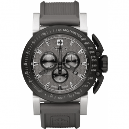 Uhrenarmband Zodiac ZO8522 Kautschuk Grau 24mm