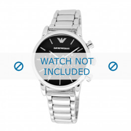 Uhrenarmband Armani AR1853 Stahl 20mm