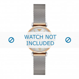 Uhrenarmband Armani AR2068 Stahl 14mm